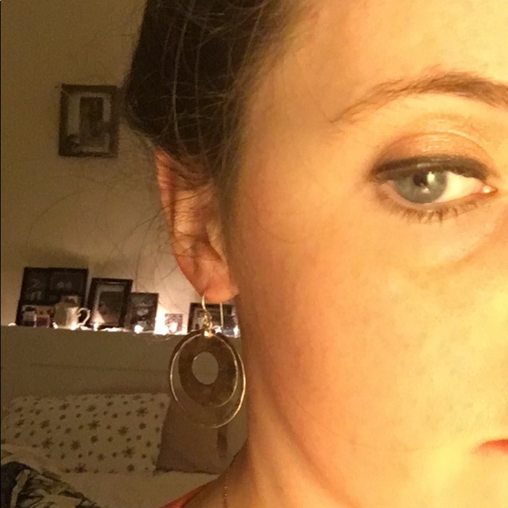 Large Circular Earrings - image 2